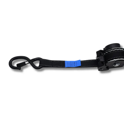 Retractable Ratchet Strap - 1.8M x 25mm (Black)